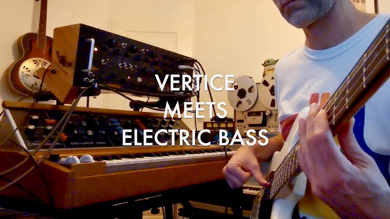 Vertice Analog Filterbank Meets Electric Bass - Overdrive Patch