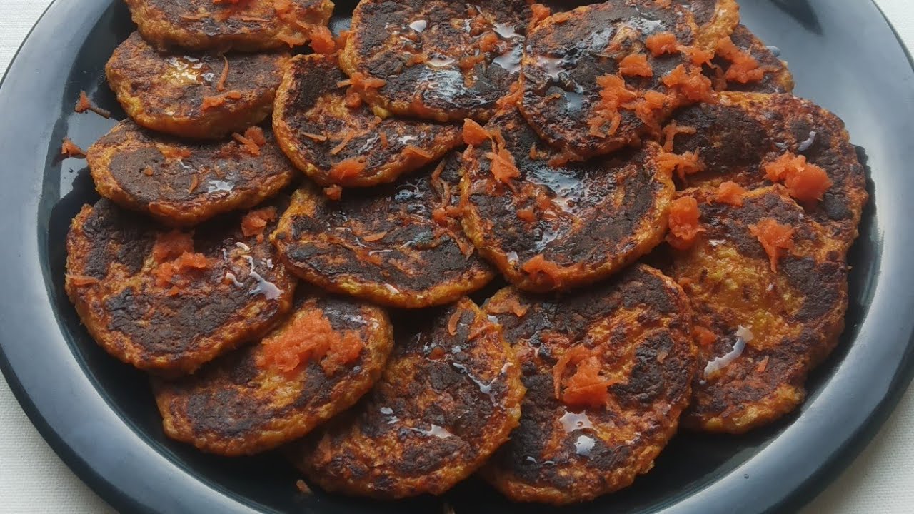 Oats Carrot Pancakes Recipe | Oats Carrot and Banana Pancake | Healthy Pancakes #healthy #breakfast