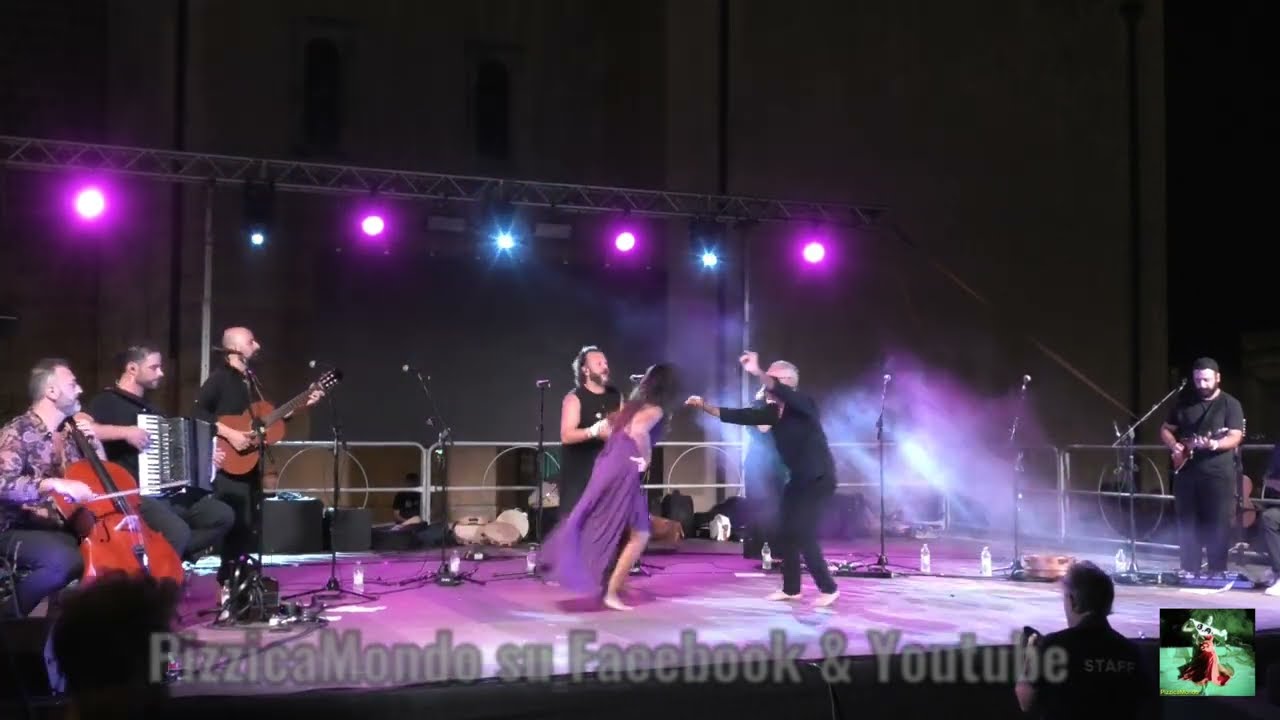 Arneo Tamburine Project Pizzica di San Marzano - Martignano 2023 Danza Floriana Guida & Ciro Galeone