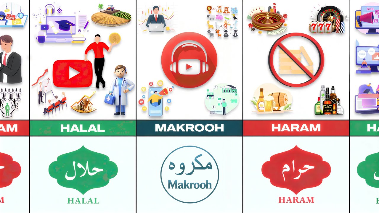 Halal and Haram Earning in Islam 🕌💰 | 100 Earning Methods You Don’t Know About! 🔥