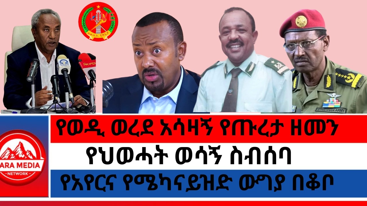 የወዲ ወረደ አሳዛኝ የጡረታ ዘመን/የህወሓት ወሳኝ ስብሰባ/የአየርና የሜካናይዝድ ውግያ በቆቦ/'የመቐለ ባቡር ግንባታ ኪሳራ ነው' አብይ