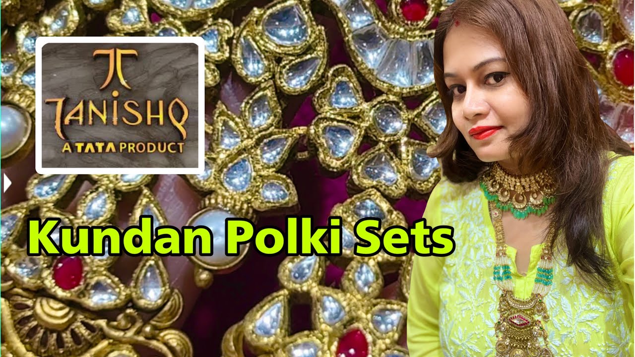 Tanishq Real Kundan Polki Set Designs/Bridal Set Designs/Kundan Sets/Polki Necklace set/deeya