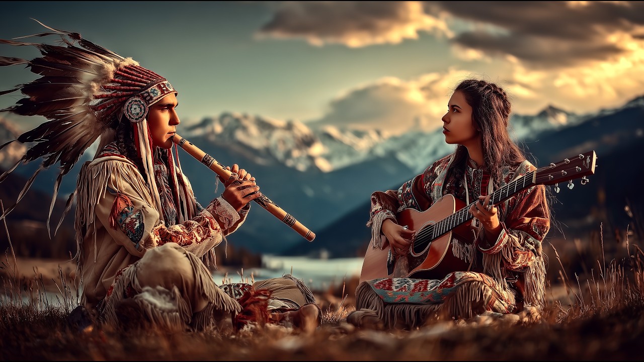 Native American Flute and Guitar Meditation