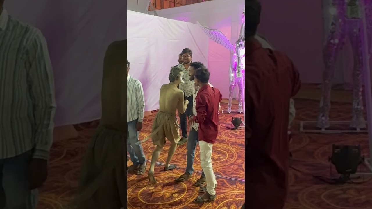 Monkey 🐵 man in Shaadi||#shorts #shortvideo #shortsfeed #monkeyman #monkey #dahanu #wedding #shaadi
