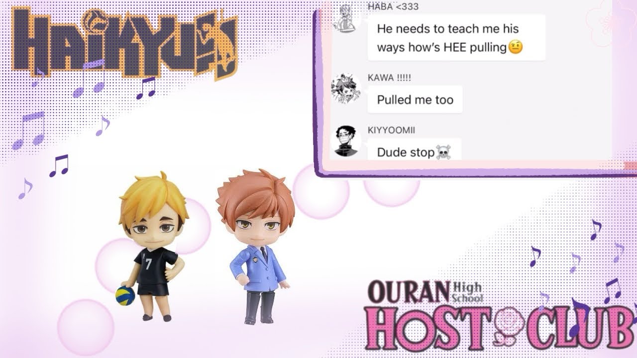 -ohshc episode 1 (part 2) - haikyuu texts ˚⋆𐙚｡ 𖦹.ᡣ𐭩˚ !SPEED UP VID!