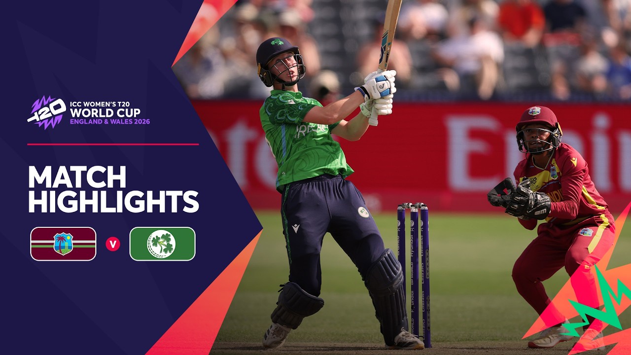 West Indies v Ireland | Match Highlights | Women's #T20WorldCup 2026