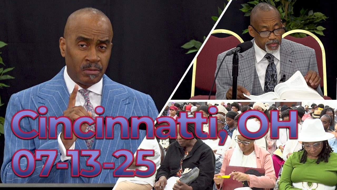 First Church TOG Broadcast July 13th, 2025 Sunday AM Edited With Scriptures from Cincinnati, Ohio