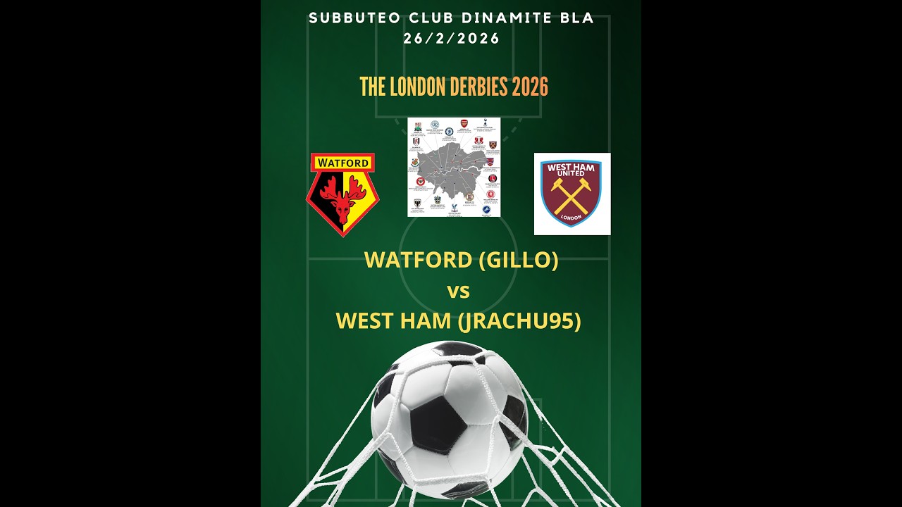 Watford (Gillo) - West Ham (Jrachu95)