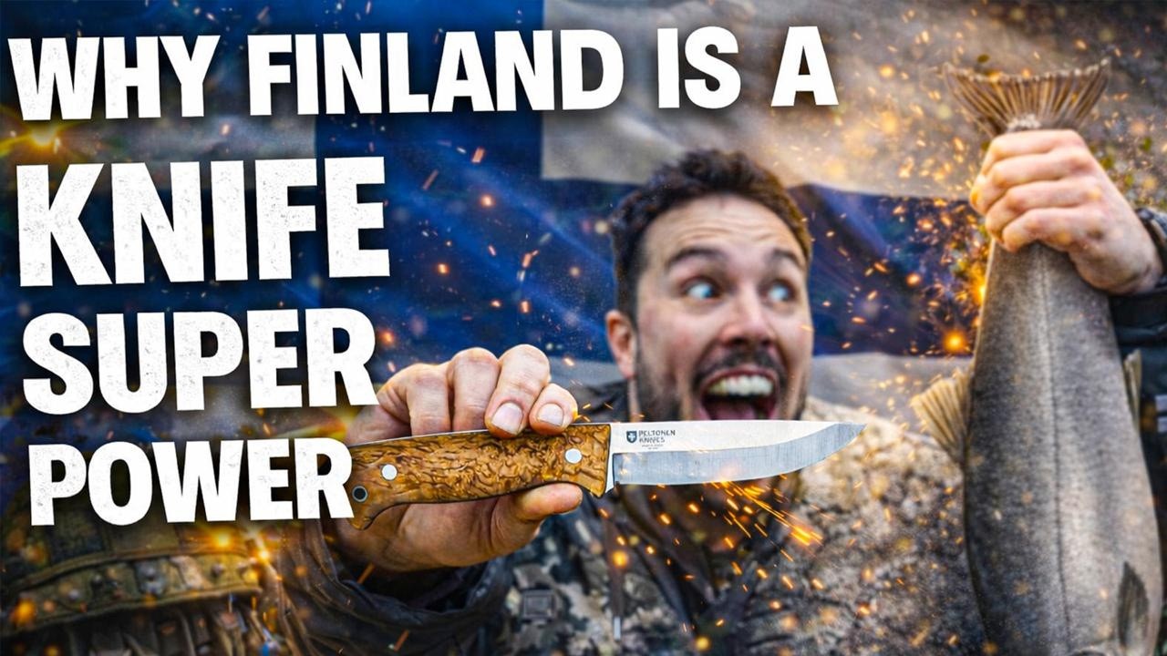 Why Finland is a Knife making Super Power!! Peltonen's Ultimate Bushcraft knife
