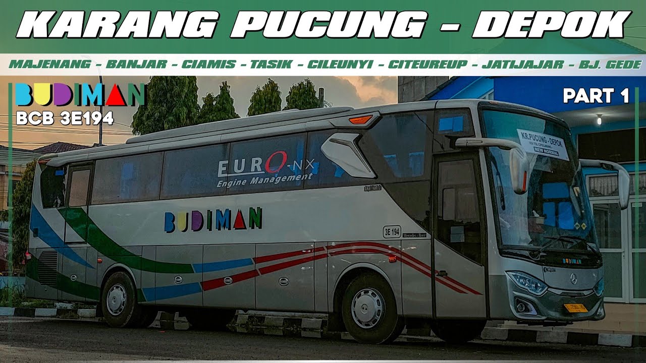BUDIMAN 3E194 (KARANG PUCUNG - DEPOK) || Rute Perintis Budiman di Wilayah Bojong Gede✨ || PART 1