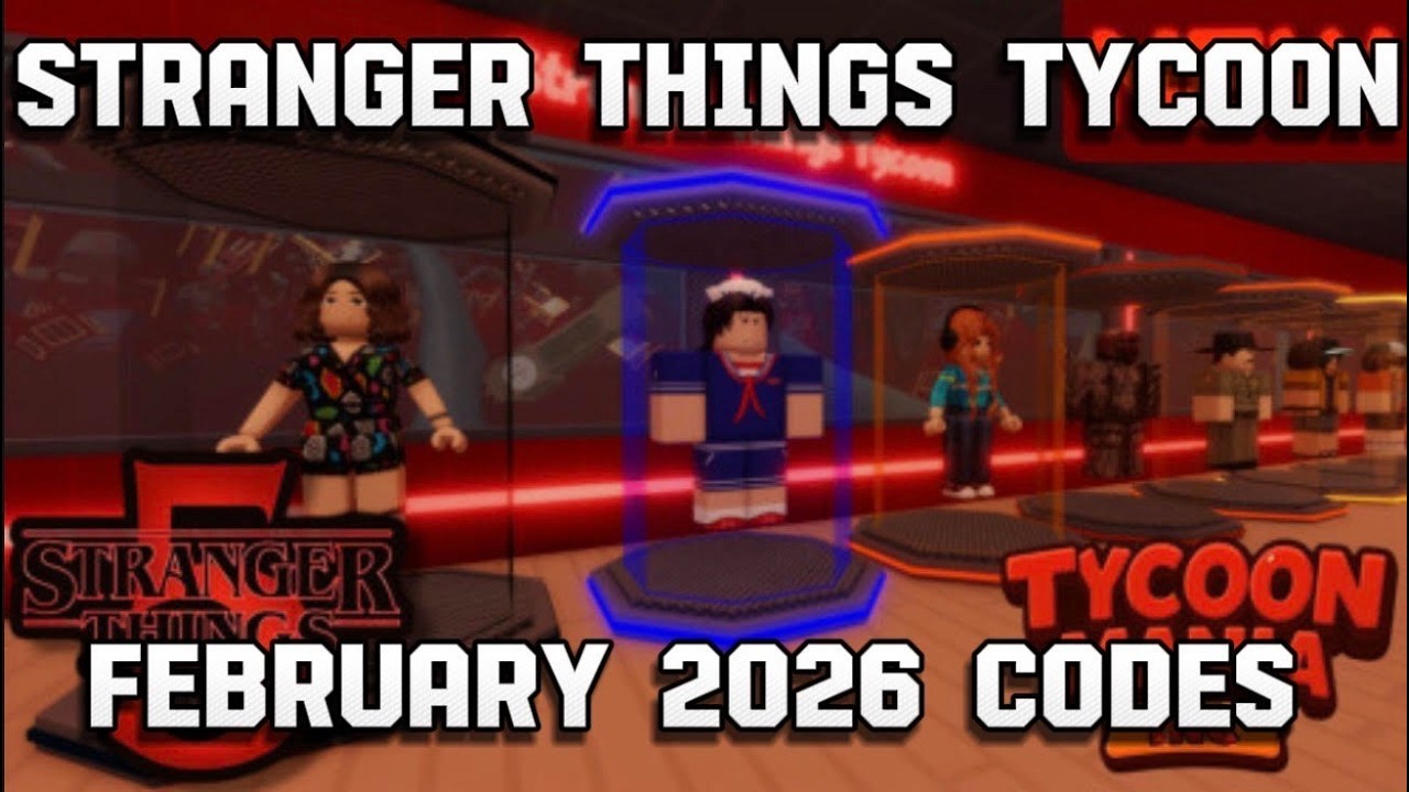 seeing how far codes get you in stranger things tycoon