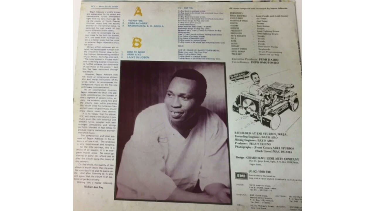 Segun Adewale - Cash & Carry Oro fe soko.