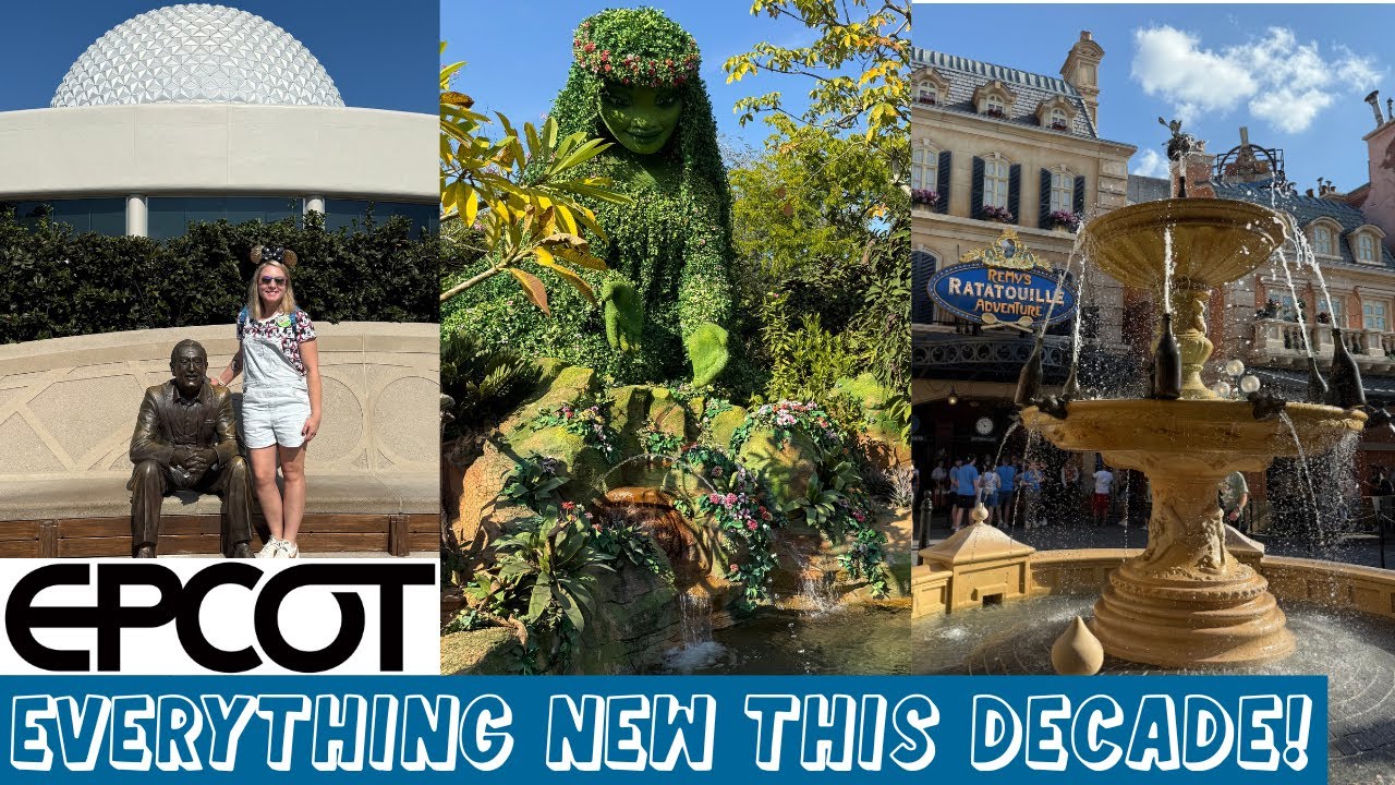 Всё НОВОЕ в EPCOT (на данный момент) за это десятилетие! Пивной сад Germany Biergarten, праздник ...