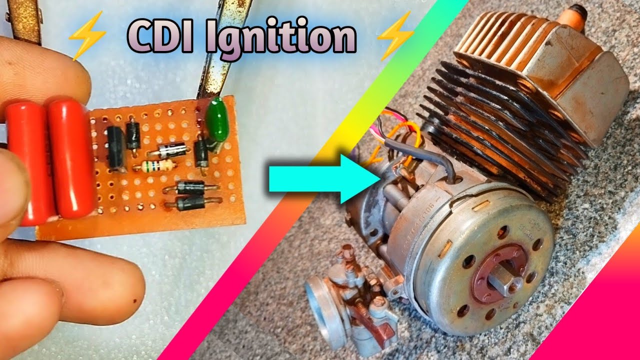 How to Make a CDI Circuit || Engine Ignition Circuit @KoppalMechatronics