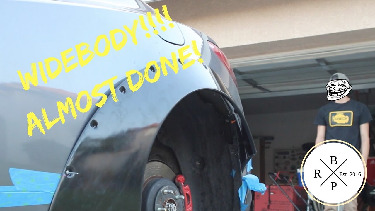 How To Install Fender Flares Widebody Genesis Coupe ( Pt3)