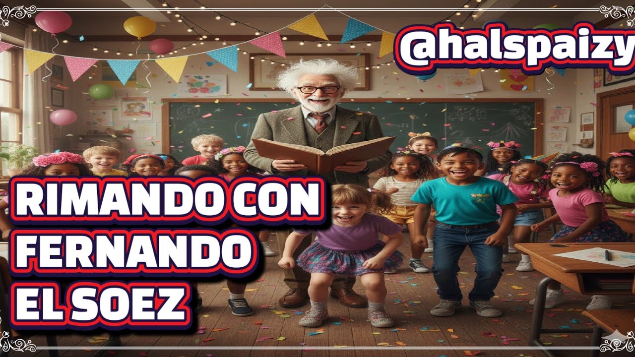 Hal Spaizy 🍑 Rimando Con Fernando El Soez || Canción Infantil para Adultos