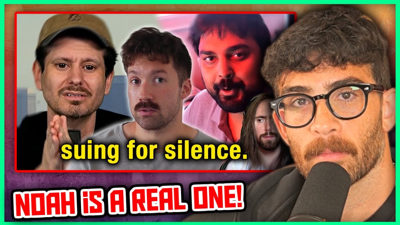 Noah Samsen RESPONDS to Ethan Klein's Lawsuit | Hasanabi Reacts to Noah Samsen