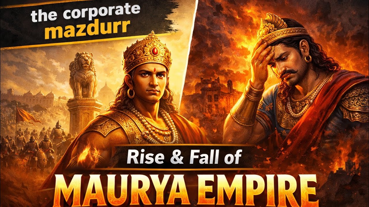 The Empire That Ruled India | Rise & Fall of the Mauryan Empire | Chandragupta to Ashoka |notebooklm