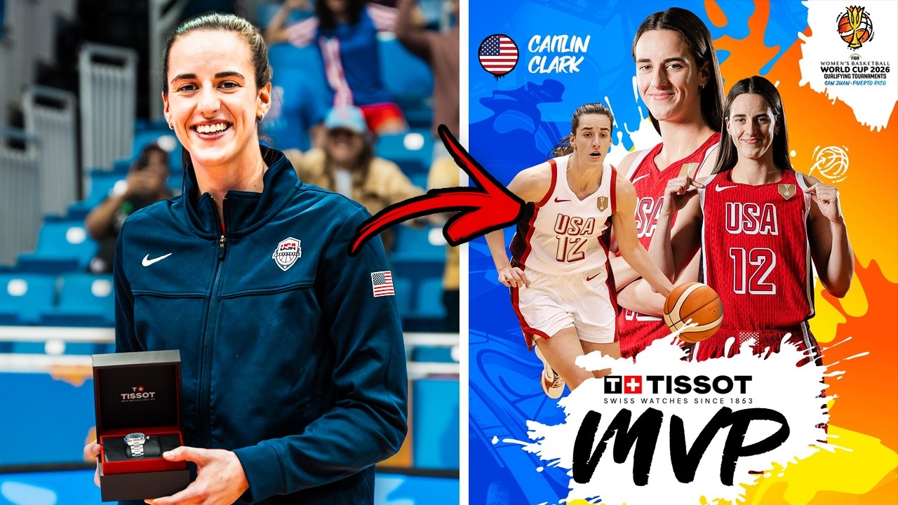 Caitlin Clark Named MVP For Team USA After 8 Months OUT From Basketball...