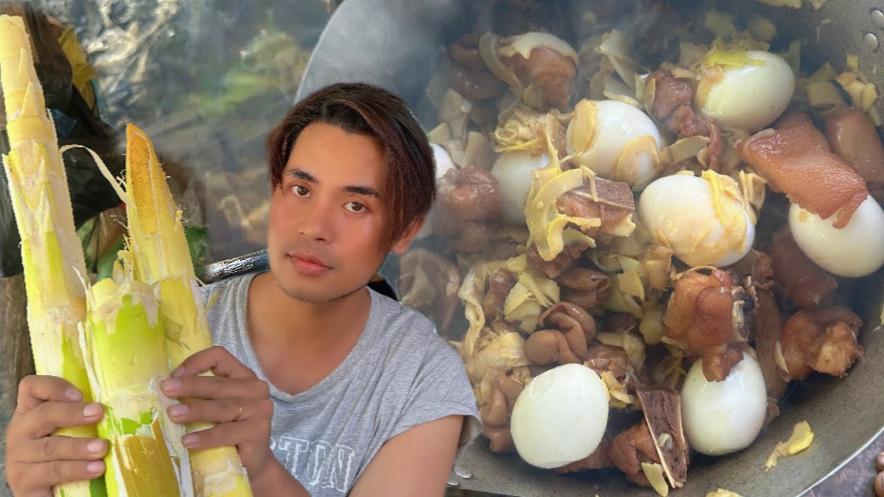ម្ហូបដែលអ្នកភូមិខ្ញុំចូលចិត្ដ​គឺ ខទំពាំងសាច់ជ្រូកបែបស្រុកស្រែ!