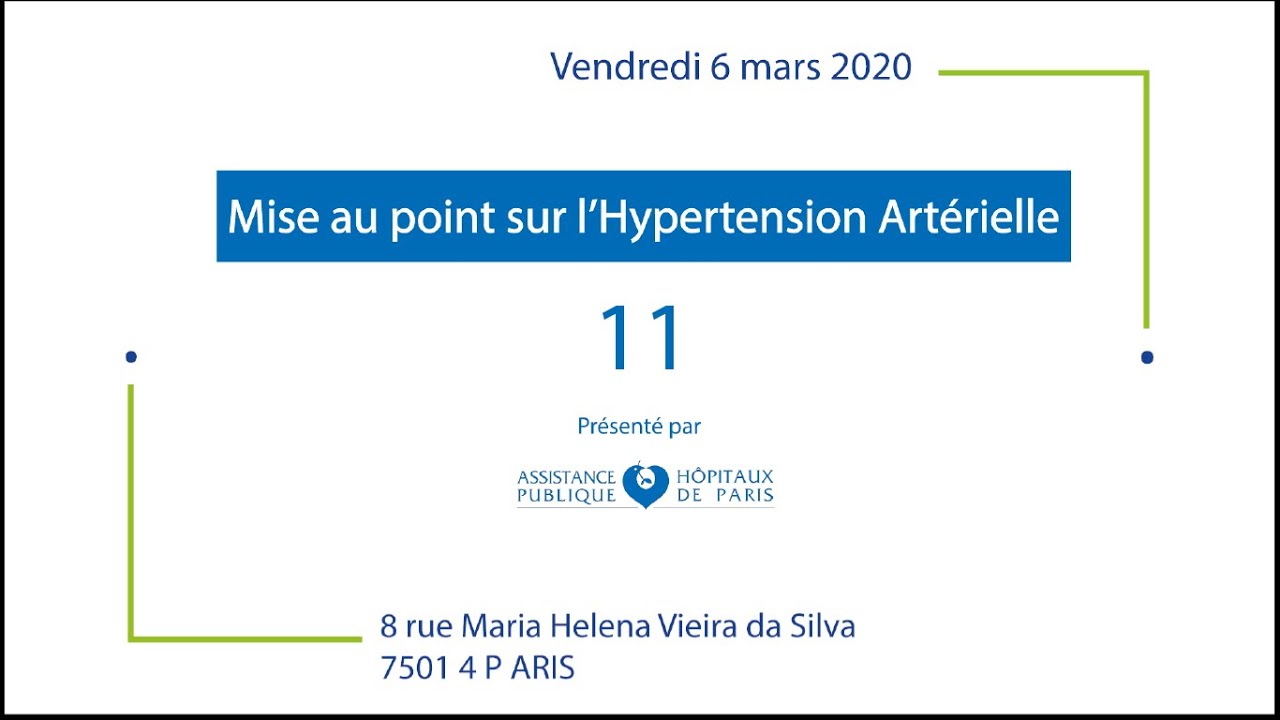 11- HTA avec hypotension orthostatique - Dr Emmanuelle Vidal Petiot