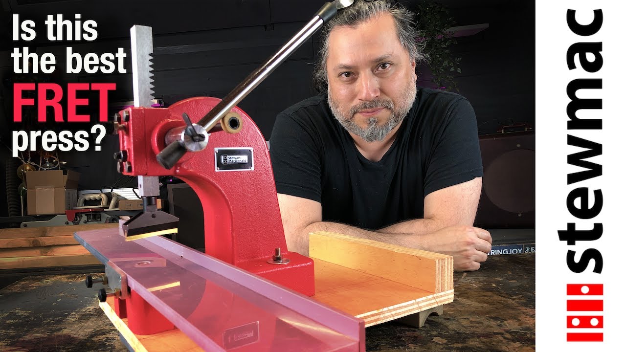 Stew Mac Fret Press - Setup, Review
