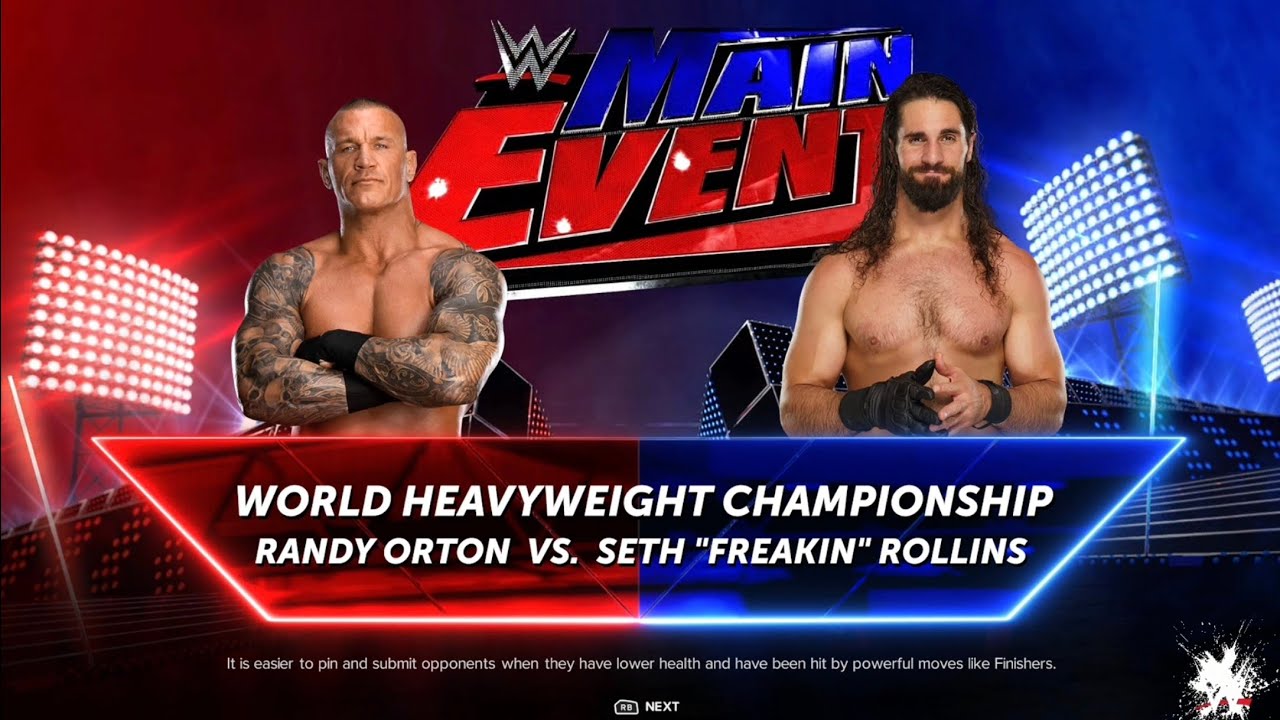 Randy Orton vs Seth Rollins Full Match | Viper vs Visionary Showdown One On One Full Match