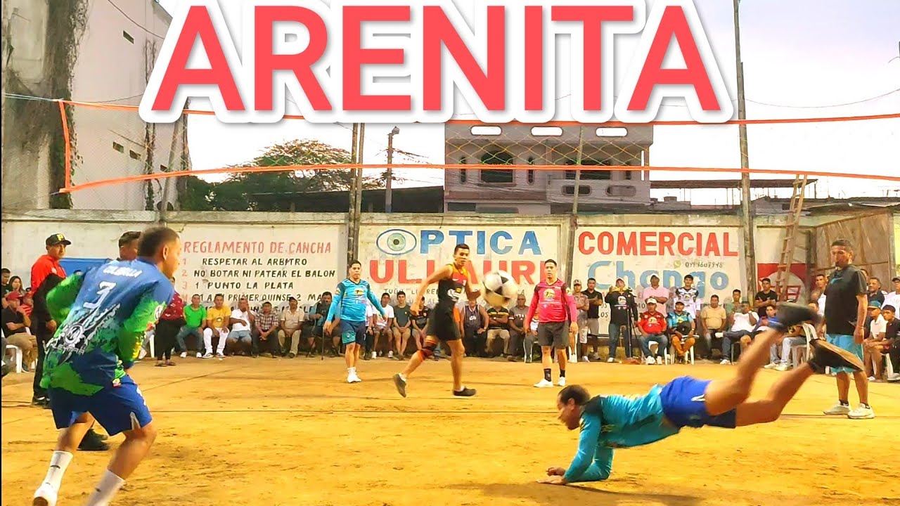 POLLINO EL MEJOR DE HUAQUILLAS RETO A ARENITA FINAL INESPERADO DEL ECUAVOLEY