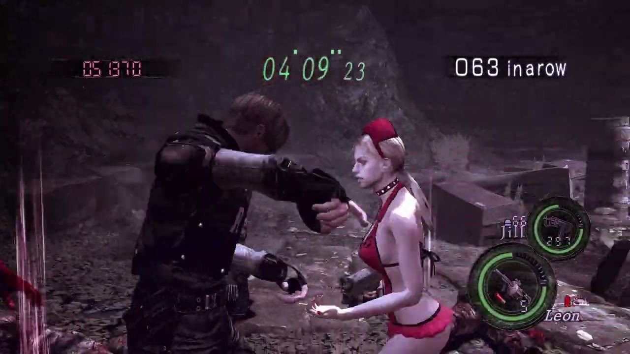 RE5 Underground Garden Mercenaries ~ Gabriel Map Pack 1 ~ Leon & Jill