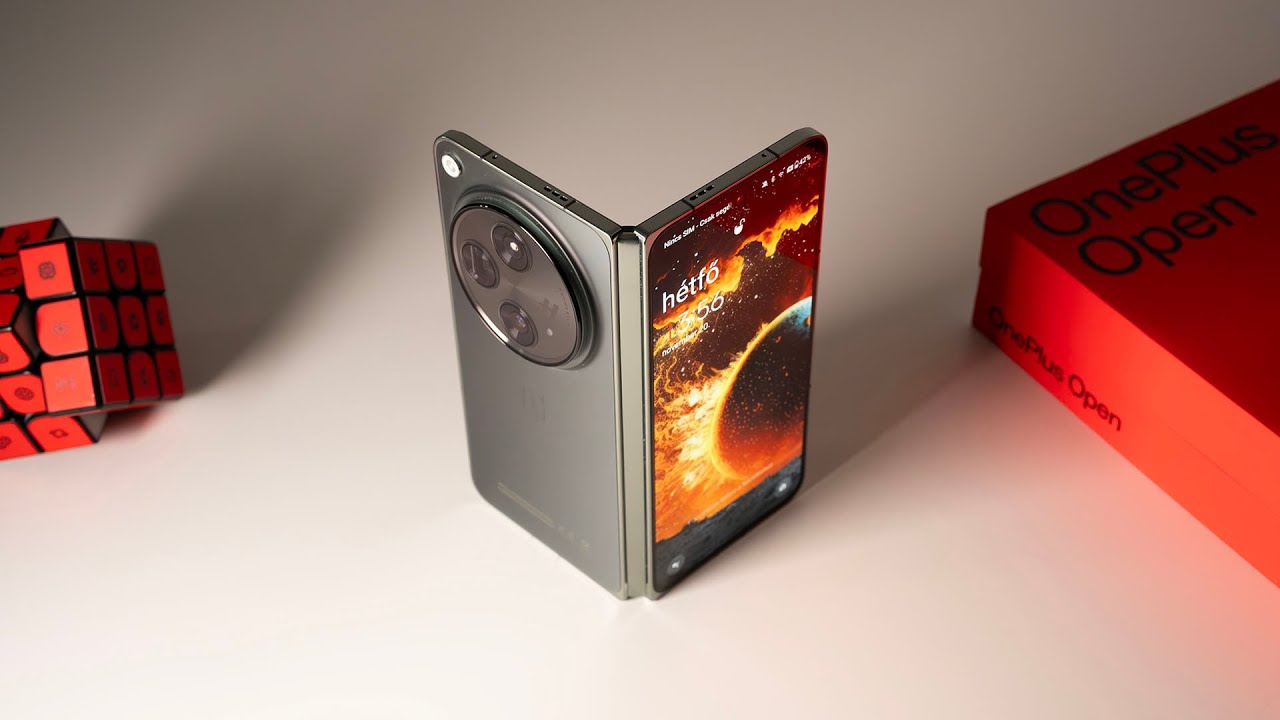 T&eacute;nyleg LENYŰG&Ouml;ZŐ! | OnePlus Open teszt