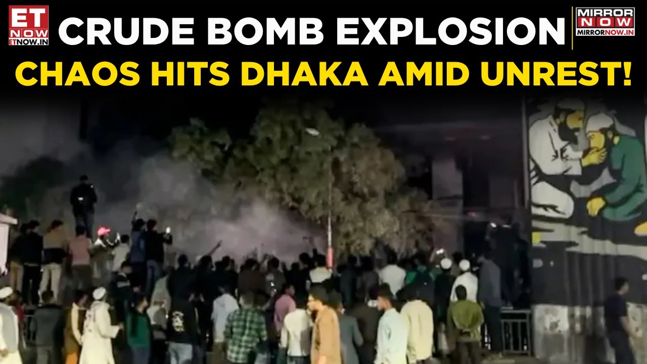 Shocking Blast in Bangladesh: Dhaka Crude Bomb Kills 1, Chaos on Streets | Watch Footage | Top News