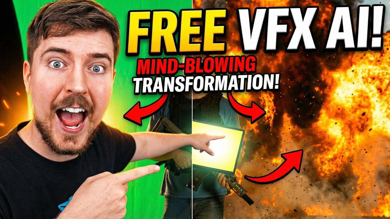 This FREE AI VFX IS INSANE 😱 ( Limited Time FREE)