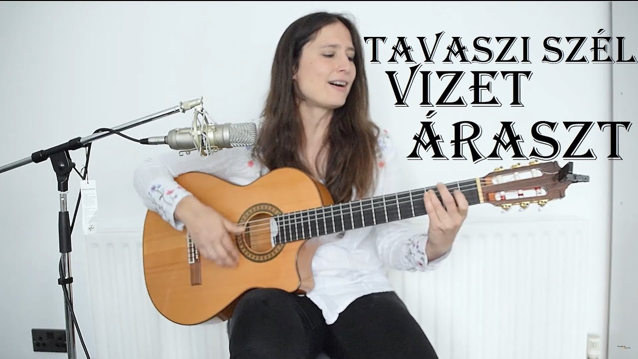 Tavaszi szél vizet áraszt (guitar cover) Hungarian folk song with TAB