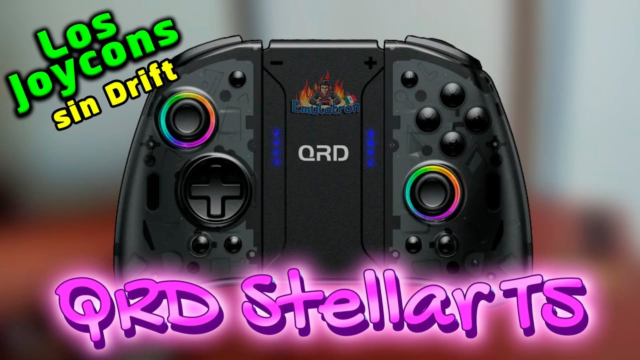 QRD Stellar T5 - El mejor mando para Nintendo Switch - sin Drift