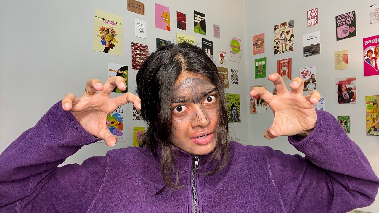 my brother did my makeup *bad idea*