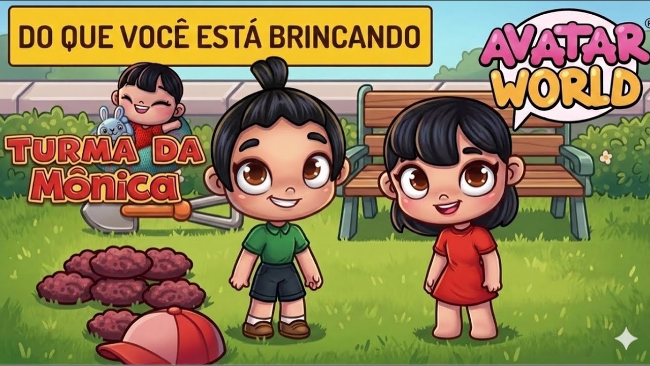 🐰Turma da Mônica - Do que você está brincando 🤩 Avatar World