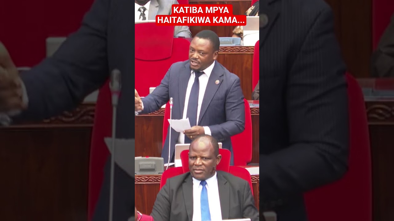KATIBA MPYA HAITAFIKIWA KAMA... MBUNGE AWACHANA WANAOSUSA