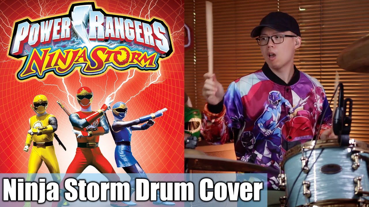 Power Rangers Ninja Storm Drum Cover [Chris Cantada]