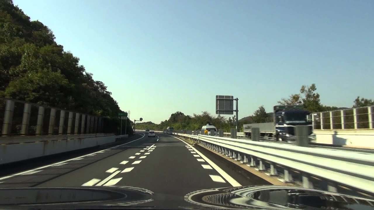 〔山陽道〕下り　龍野IC⇒赤穂IC　 2012 10 15 HDR CX700V