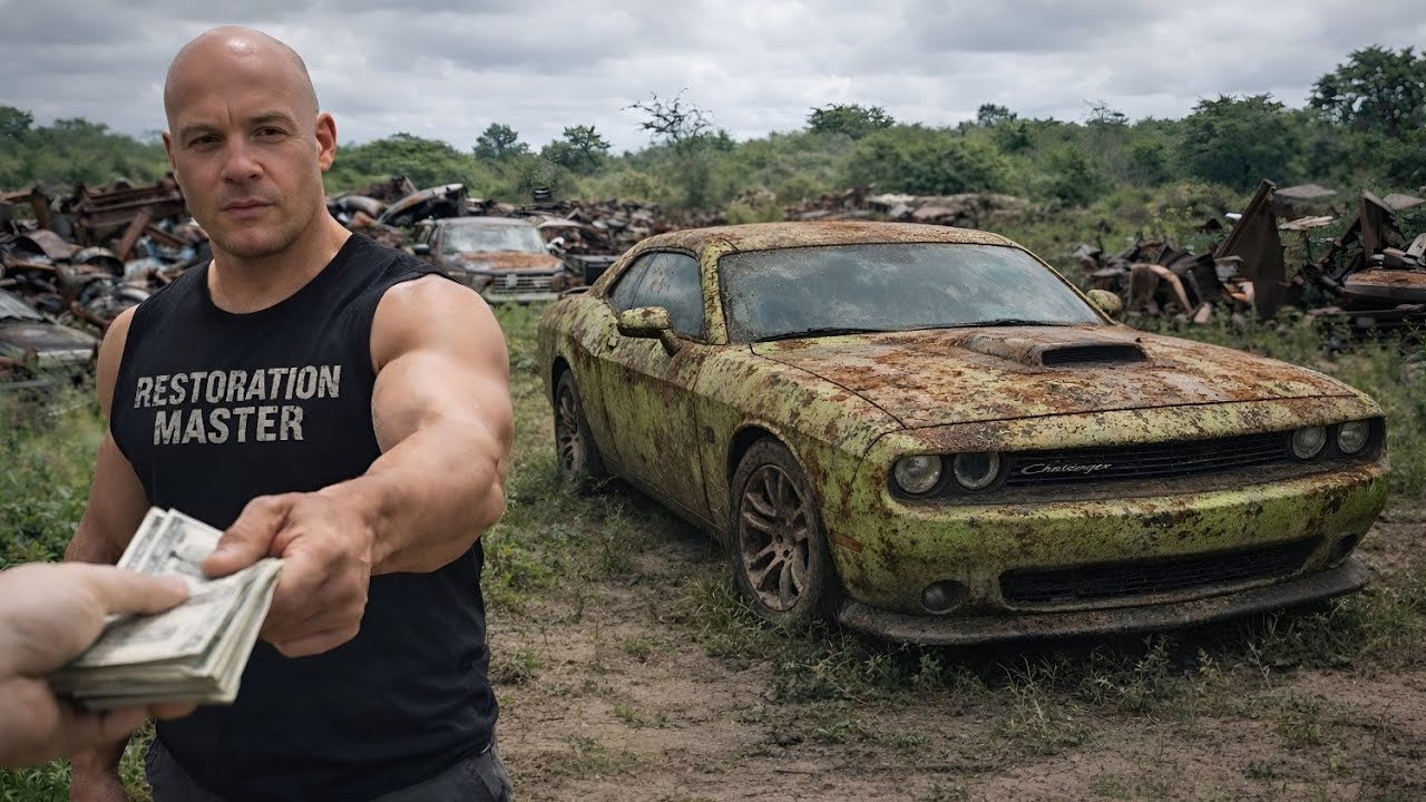 We Found a 2015 Dodge Challenger for $1000… Then Restored It | ASMR Restoration