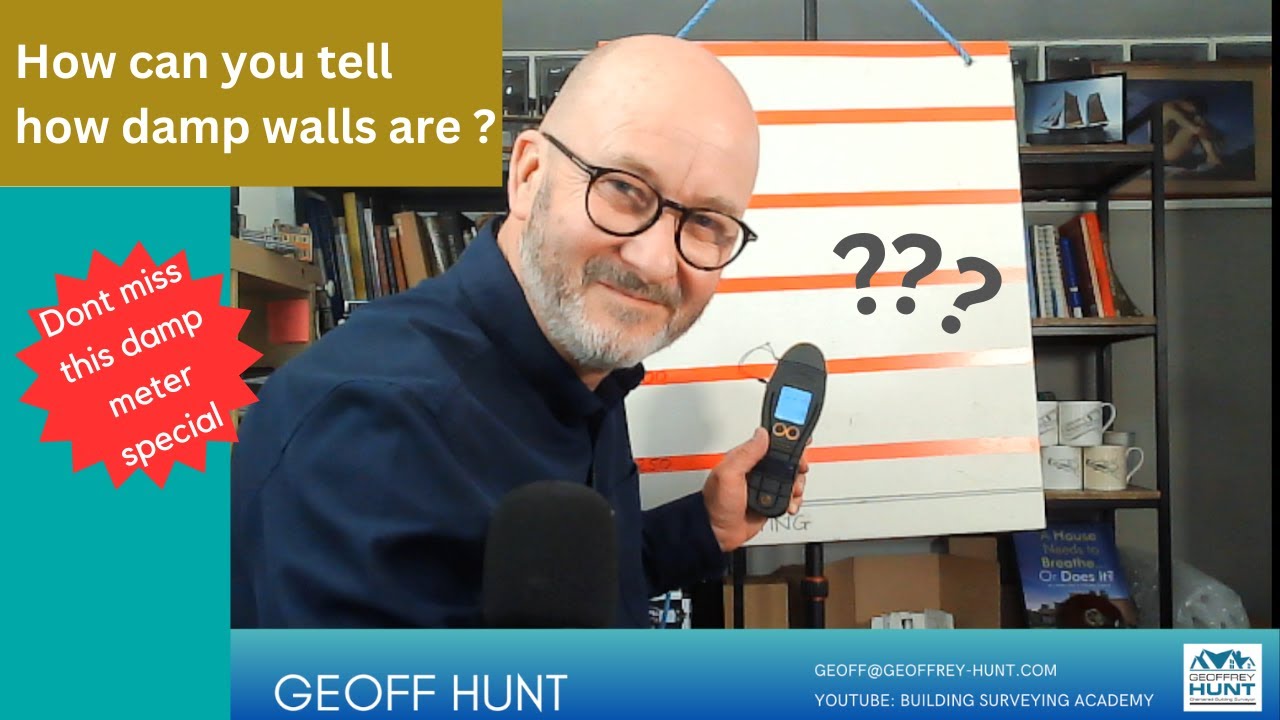 How can you tell how damp walls are?