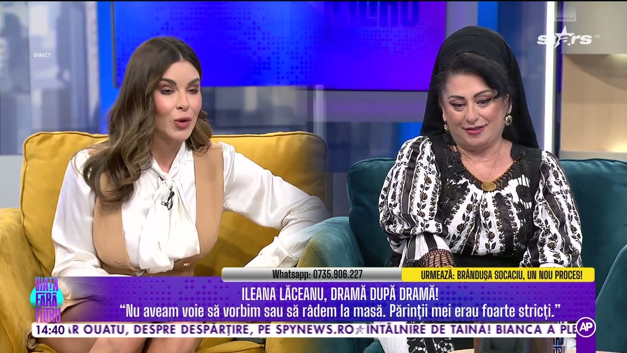 ILEANA LĂCEANU, VIAȚA CA O DRAMĂ! “Am divorțat după 23 de ani pentru că el era ursuz.”