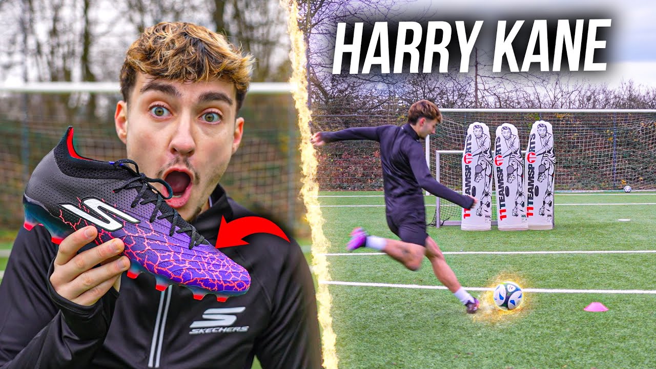 MIT DIESEM FU&szlig;BALLSCHUH WERDET IHR ZU HARRY KANE!