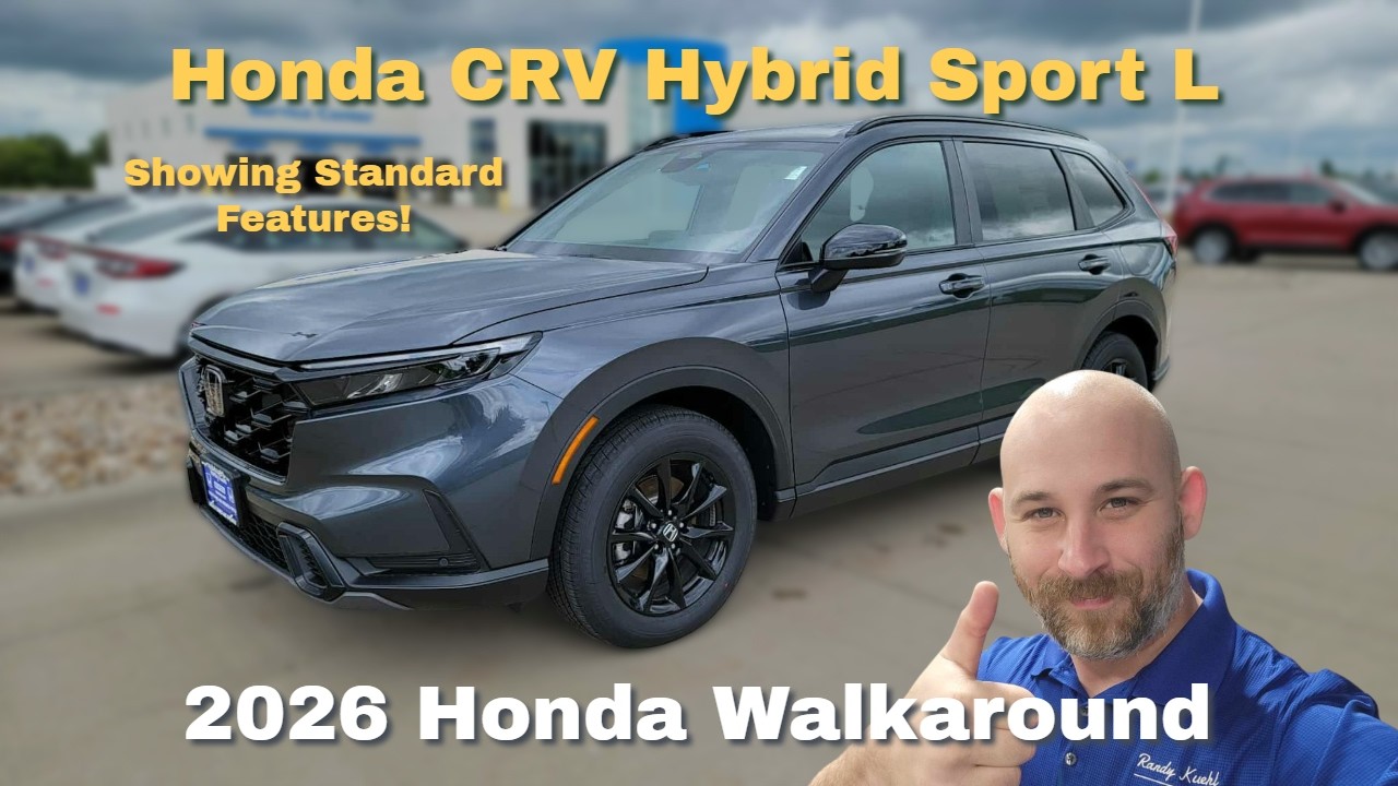 2026 Honda CR-V Hybrid Sport L Walkaround: In-depth review of standard features you NEED TO KNOW