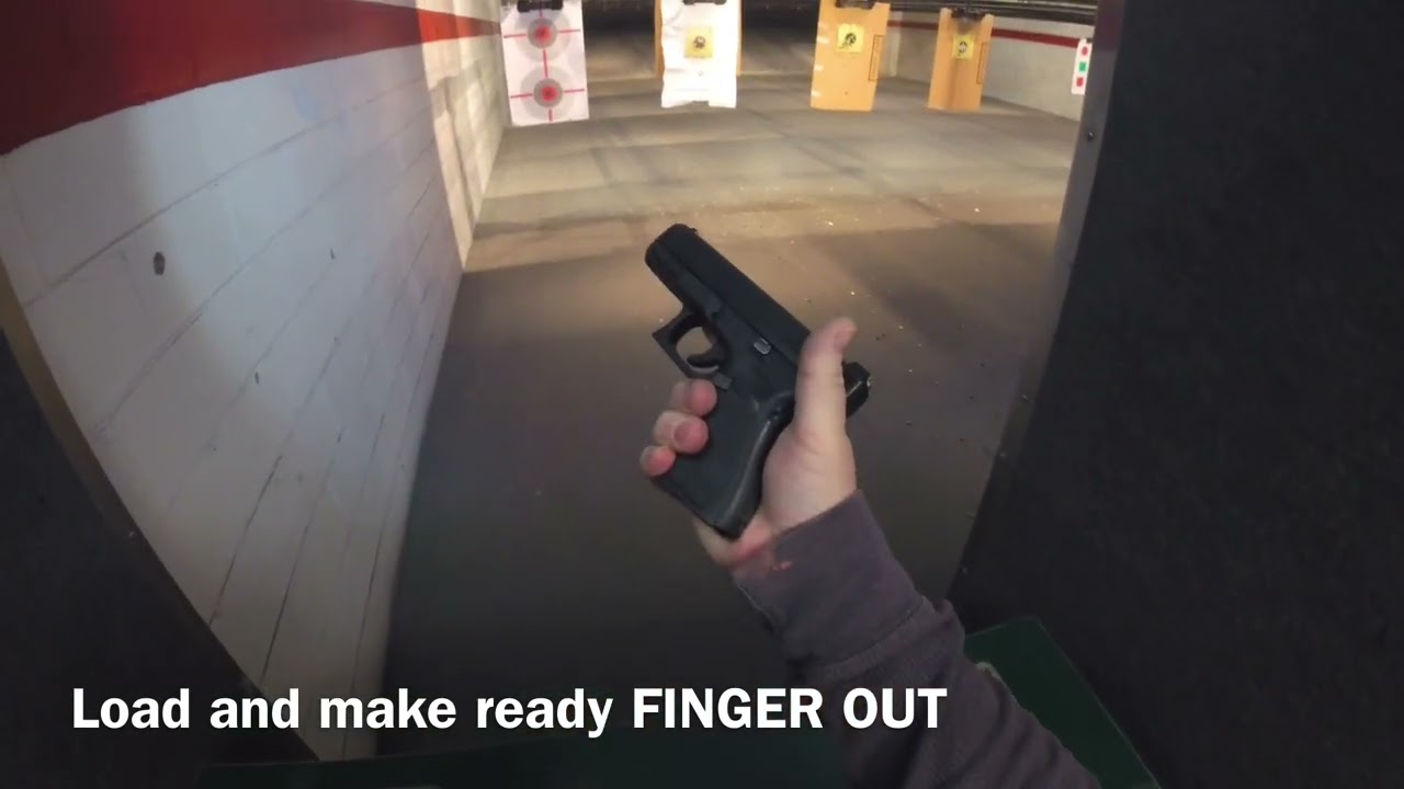 FIRST Time Shooter at Range using Rental Gun