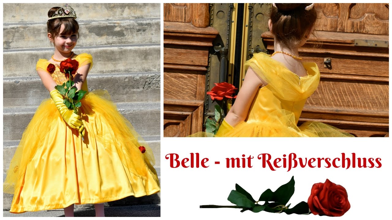 Prinzessinnenkleid selber nähen | Faschingskostüm | Belle Kostüm nähen | Frocks Frolics