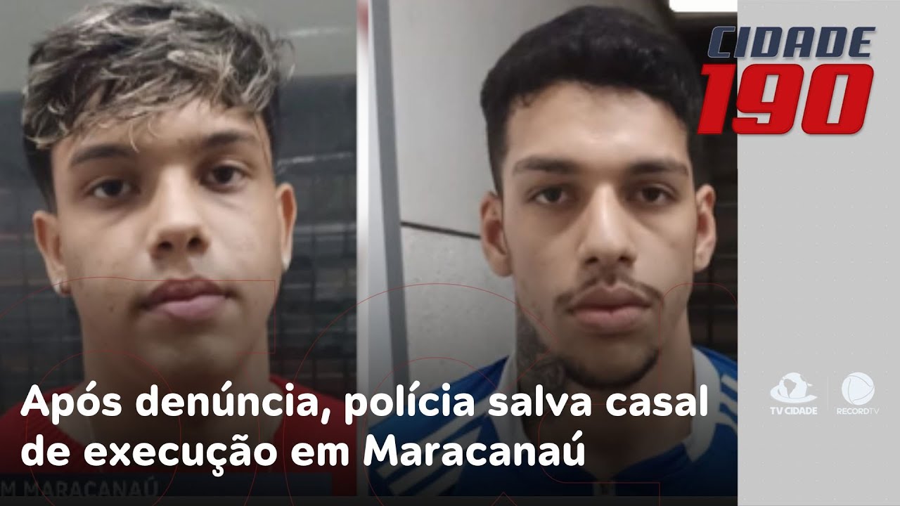 Após denúncia, polícia salva casal de execução em Maracanaú; 2 presos e 3 apreendidos