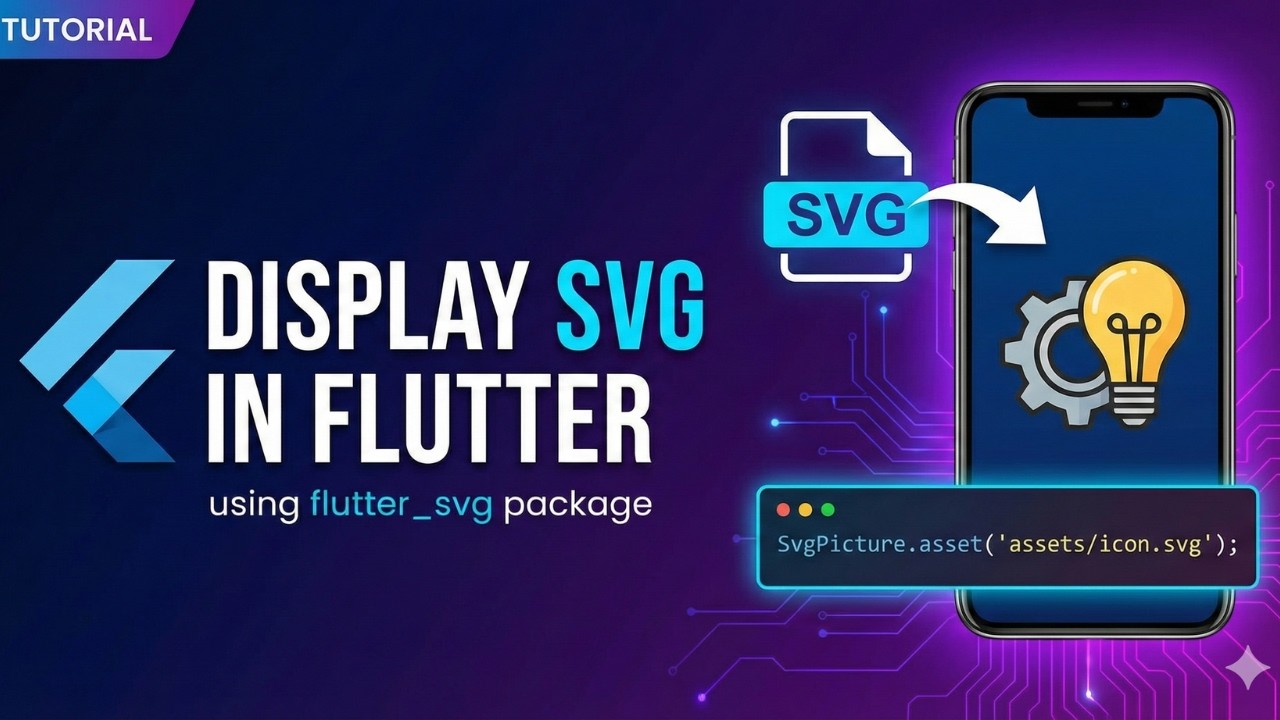 Stop Using PNGs! Why flutter_svg is a Must for Flutter 3.41 🚀