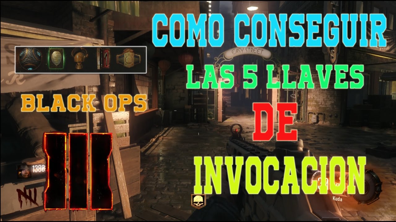 GUIA SHADOWS OF EVIL - COMO CONSEGUIR LAS 5 LLAVES DE INVOCACIÓN