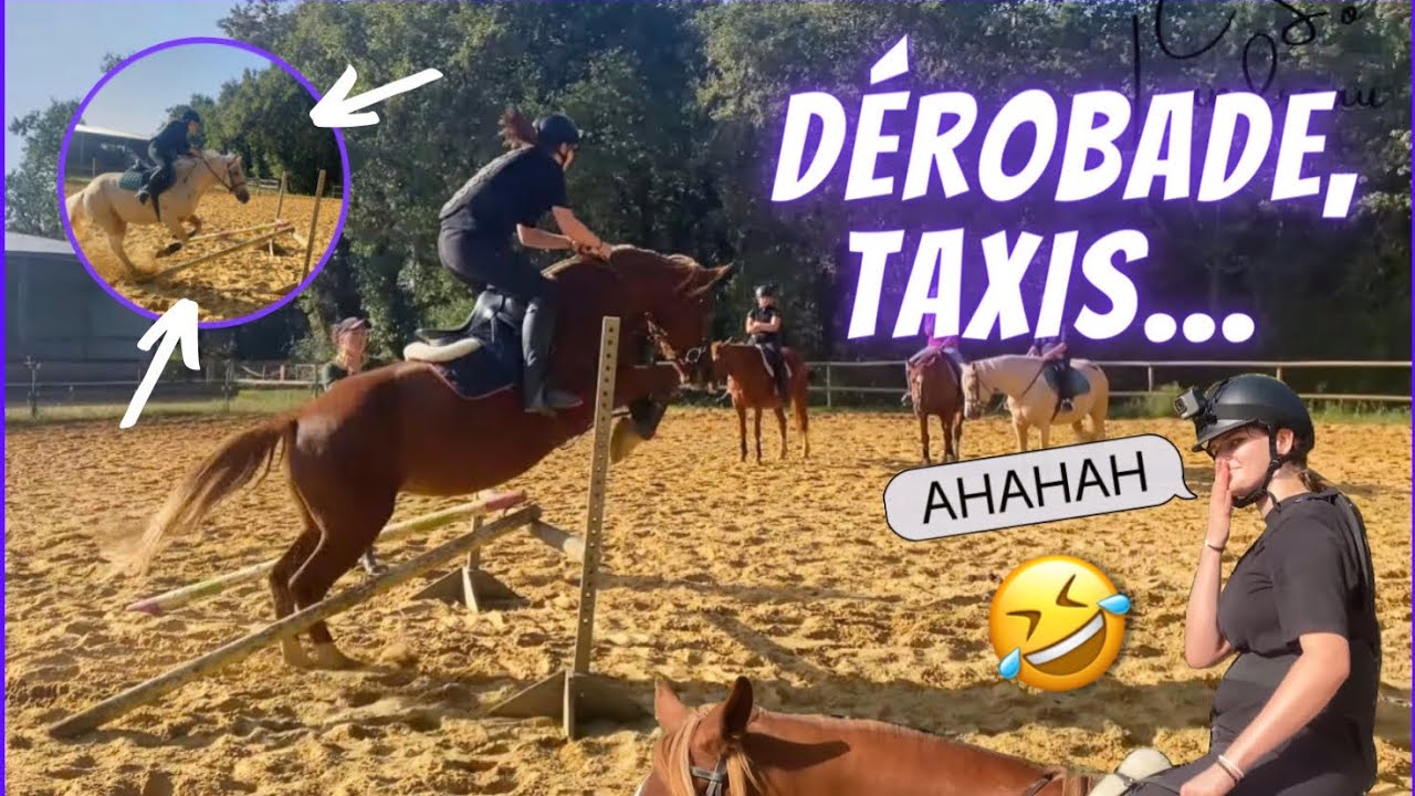 [COURS GOPRO] Saut d'obstacles, CHUTE ?😳 07/10/23 - CS'o Landreau
